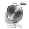 Servierpfanne Eckig 28 cm | mit Deckel
