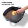 Servierpfanne Eckig 28 cm | mit Deckel