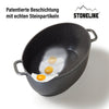 Bräter Schmortopf Oval 39x26 cm | mit Deckel