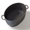 Bräter Schmortopf Oval 39x26 cm | mit Deckel