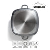 Servierpfanne Eckig 32 cm | mit Deckel