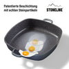 Servierpfanne Eckig 32 cm | mit Deckel