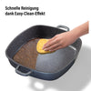 Servierpfanne Eckig 32 cm | mit Deckel