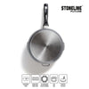 Future Topfset 8 tlg.  mit Siebglas Deckel, Induktion geeignet