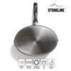 Fisch- und Schnitzelpfanne Oval 35x24 cm | mit Deckel