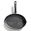 Fisch- und Schnitzelpfanne Oval 35x24 cm | mit Deckel