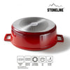 Gourmet Bräter 32x25 cm mit Deckel, Induktion geeignet