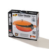 Cocotte Bräter Rund 28 cm Orange | mit Deckel