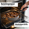 Schmorpfanne 28 cm | mit Deckel - Grau