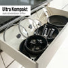 Schmorpfanne 28 cm | mit Deckel - Grau