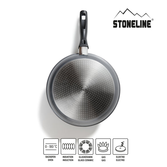 Bratpfanne 28 cm  | ohne Deckel - Schwarz